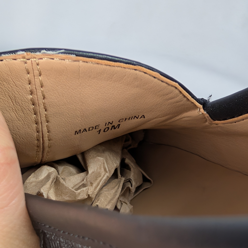 Banana Republic Leather Loafers Polka Dot - Picture 12 of 13